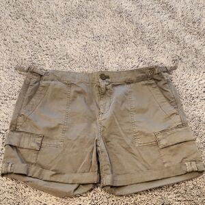 Calvin Klein Jeans Olive Women's Cargo Shorts